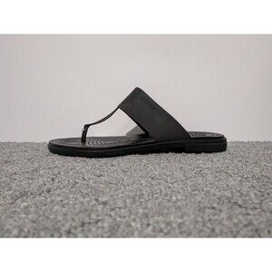 Crocs Tulum Sandals Womens Size 11 Black